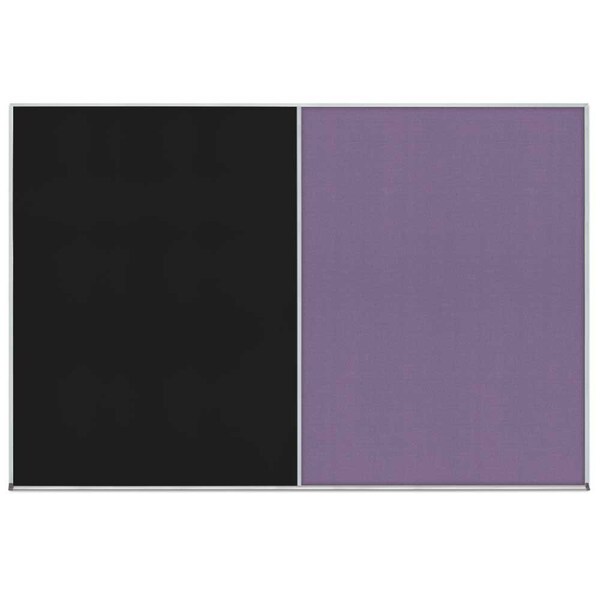 Enclosed Corkboard, 1 Door, 72"x48", 4" Fra